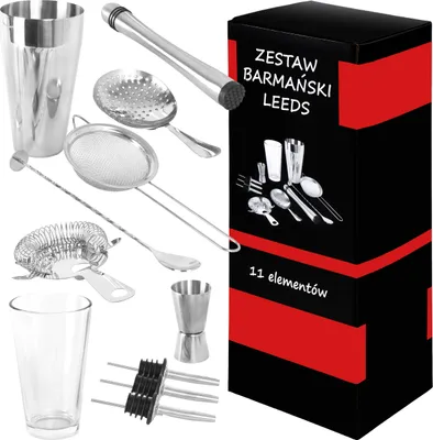 Obrázek produktu pro Barmanská sada Leeds 11 položek