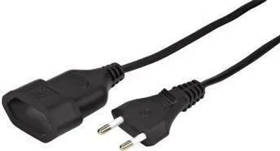Image de e+p SVE 4 1AC outlet(s) 3m noir Câble de rallonge (SVE 4)