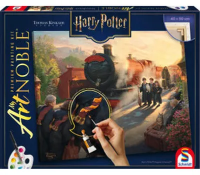 Obrázek produktu pro Schmidt Spiele Malování Thomas Kinkade My Artnoble Harry Potter Hogwarts Express 46170