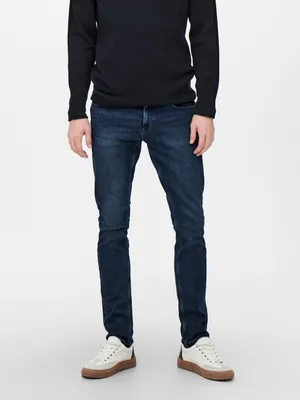 Obrázok produktu pre Slim Fit džínsy Basic Denim Hose ONSLOOM Stretch Tapered nohavice |