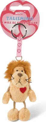 Produktbild von NICI Plüschanhänger Talisminis Löwe beige 7cm