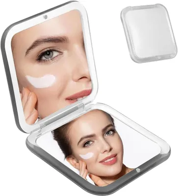 Produktbild von Vergrößerungsspiegel 15x, 1 Stück, Kompatibel Mit Reise Und Make-up, Für Präzise Haut- Und Augenpflege