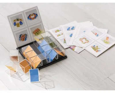 Produktbild von Eduplay Musterblöcke - Lernspielzeug - 16 Stück - Mehrfarbig