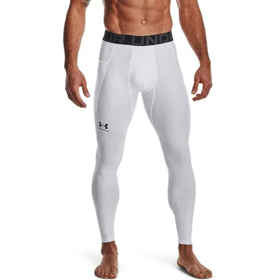 Obrázok produktu pre Under Armour Pánske legíny HeatGear Tights - 1361586, farba:biela, materiál:3XL