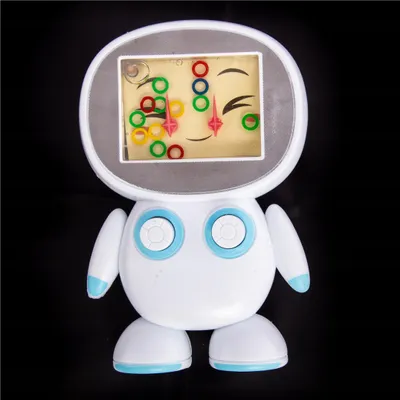 Produktbild von Wasser Geduldspiel Robot Retro Wasserspiel Ringwurfspiel Kinder Geschicklichkeit