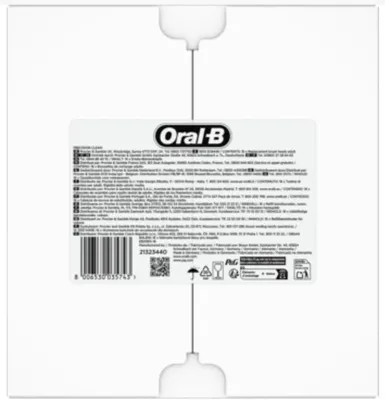 Zdjęcie produktu dla Nakładki do szczoteczek Oral-B PRO Precision Clean, białe, zestaw 16 sztuk (2 opakowania po 8 sztuk)