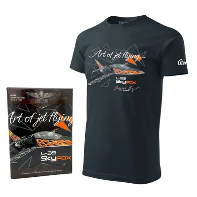Produktbild von T-Shirt mit leichtem Kampfflugzeug L-39 SKYFOX (L)