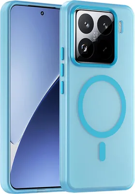 Produktbild von Mobigear Shockproof Xiaomi 15 Pro MagSafe Hülle Hardcase Backcover - Blau