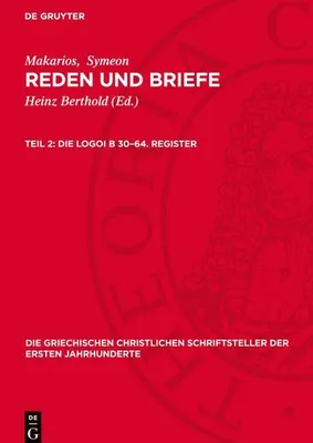 Produktbild von Reden und Briefe, Teil 2, Die Logoi B 30-64. Register