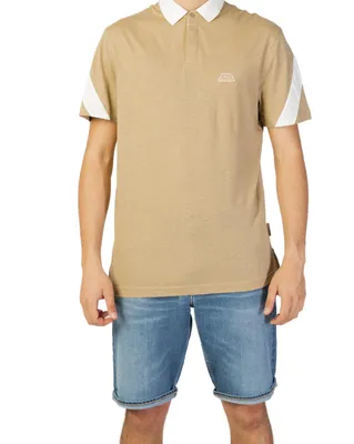 Image de Polo ARMANI EXCHANGE pour homme, en lin, beige, GR66866 - Taille : S