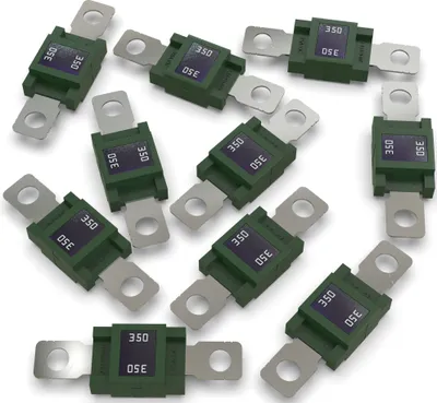 Produktbild von 10x AUPROTEC Mega Hochstromsicherung 350A Schraubsicherung grün