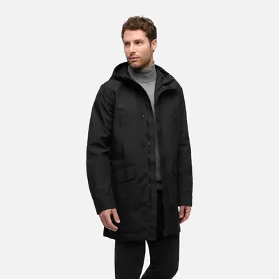 Produktbild von Geox Anyweco schwarzer Herrenparka 48