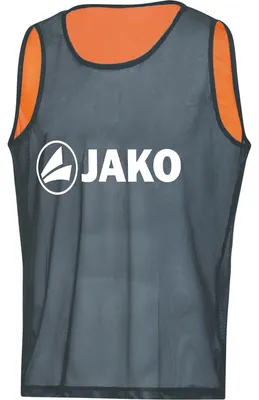 Produktbild von JAKO Wende Leibchen Senior neonorange/steingrau