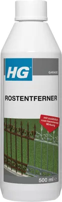 Produktbild von HG Rostentferner, entfernt Rost ohne Scheuern, Rostschutz zum Eintauchen oder Auftragen mit Rostschutzwirkung - 500 ml