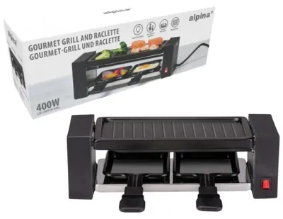 Productafbeelding van Alpina Gourmet- en Raclettegrill 400w