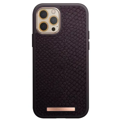 Image de Coque Njord byELEMENTS SL14073, pour Apple iPhone 12 Pro Max, 17 cm (6,68 pouces), couleur aubergine