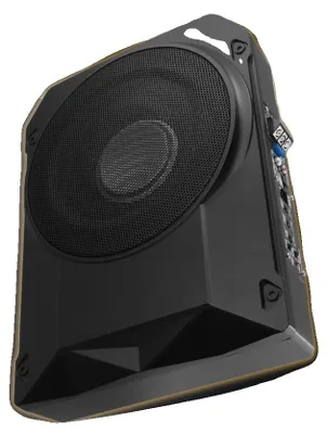 Zdjęcie produktu dla Subwoofer, moc maksymalna 800 W, 10 cali, konstrukcja do montażu pod siedzeniem, zasilanie 12 V, impedancja 4 omy