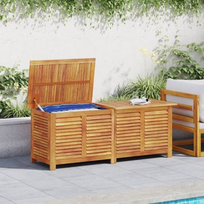 vidaXL Zahradní box s větracími otvory 150x50x56 cm z masivního dřeva akácie