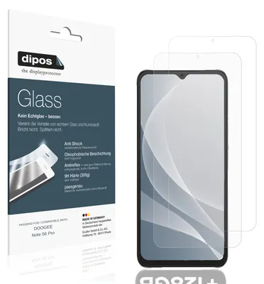 Image de 2x Protection ecrán pour DOOGEE Note 56 Pro mat Verre souple Film Protecteur 9H dipos