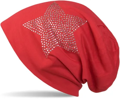 Zdjęcie produktu dla styleBREAKER klasyczna, lekka czapka uni beanie z aplikacją z dżetów 04024019