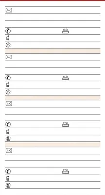 Produktbild von BSB Ersatzeinlage A7 Adressen 50 Blatt (02-0074)