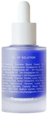 Obrázok produktu pre Transparent Lab - Cu-GF roztok - sérum proti starnutiu 30ml