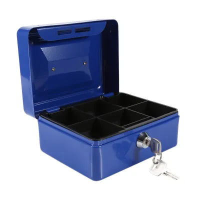 Obrázek produktu pro Bezpečnostní schránka, pokladna, trezor, mini bezpečnostní schránka, trezor na peníze, domácí trezor, zámková skříňka