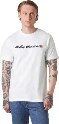 Produktbild von Helly Hansen Core Graphic T 2.0 Kurzarm-t-shirt Weiß L Herren Weiß L