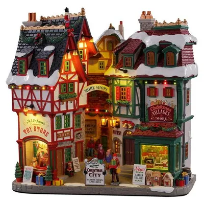 Productafbeelding van Christmas city b/o (4.5v) Kersthuisje LEMAX