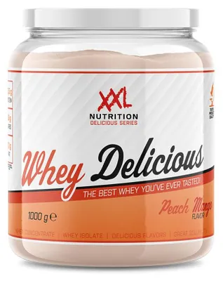 Productafbeelding van XXL Nutrition Whey Delicious Perzik / Mango (1000 gr)