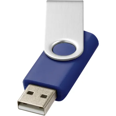 Image de Clé USB Bullet pivotante PF2042 (2GB) (Bleu/ Argent)
