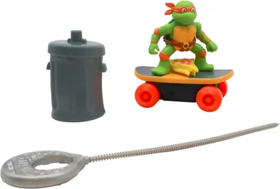 Image de Les tortues ninja patinent Michaelangelo