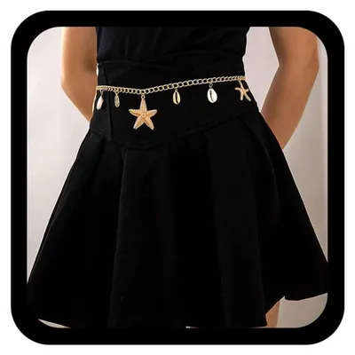Productafbeelding van Bohemian Schelp Taille Ketting voor Dames