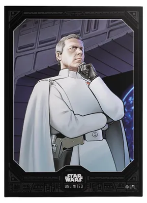 Image de Protège-cartes Premium Star Wars Unlimited, illustration Director Krennic, format standard