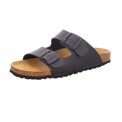 Produktbild von SCHUH OKAY Kinder-Bio-Pantolette mit Tieffußbett Blau, Farbe:blau, EU Größe:40