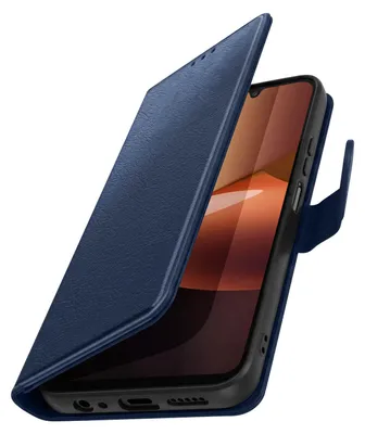 Immagine prodotto di Custodia portafoglio Avizar per Xiaomi Redmi 17C, colore blu notte, con funzione supporto