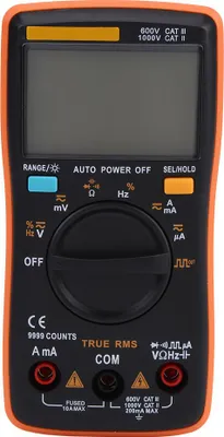 Obrázok produktu pre Multimeter, AN8008 True RMS AN8008 True RMS digitálny multimeter AC DC napätie ampérmeter prúdový ohmeter