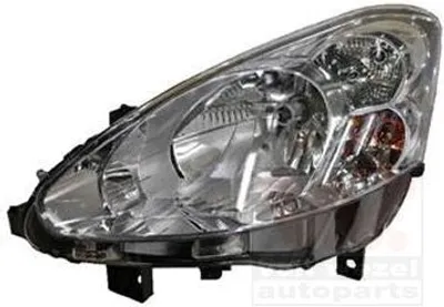 Produktbild von VAN WEZEL Scheinwerfer Links passend für PEUGEOT PARTNER Tepee 4059961