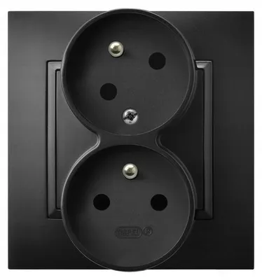 Produktbild von Ospel GP-2UC/33, Schwarz, IP20, 16 A, 82 mm, 45 mm, 88 mm