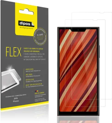 Image de 2x Film de protection d'écran pour Jolla Phone, recouvre 100% de l'écran, dipos Flex