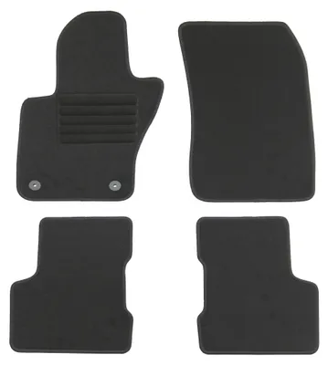 Fußmatten-Set für Jeep Renegade, 07/2018-, 4-teilig, Schwarz