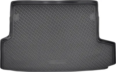 Image de Tapis De Coffre en Caoutchouc TPE Pour BMW 3 Series F31 2012-2019 5 Portes Kombi, Bord Haut, Noir, Antidérapant, Toutes Saisons