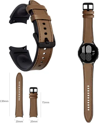 Immagine prodotto di Per Samsung Galaxy Watch 6 5 4 Normal Pro Classic tutte le dimensioni Cinturino in