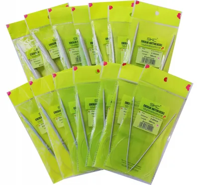 Produktbild von SKC Teflon Rundstricknadeln Set 100cm