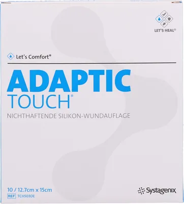 Produktbild von ADAPTIC Touch 12,7x15 nichthaft. Silikon Wundaufl., 10 St WGA