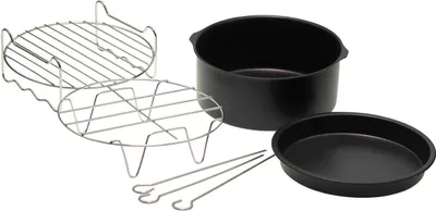 Produktbild von Tefal XA112010, Zubehör-Set, Tefal, Easy Fry, Schwarz, 170 mm, Box