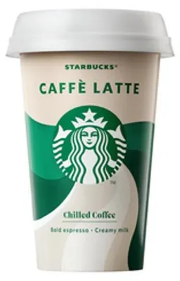 Obrázek produktu pro Starbucks Caffe Latte Kávový nápoj 220 ml