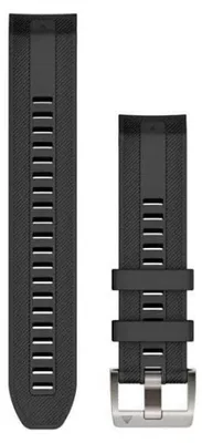 Produktbild von Garmin Quickfit® 22 Gurt Schwarz  Schwarz One Size