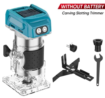 Obrázek produktu pro Frézka na dřevo, bezkartáčový motor, plynulá regulace otáček, bez baterie
