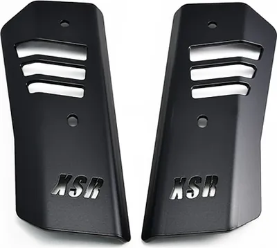 Image de cache radiateur latéral ZIEGER compatible avec le design Yamaha XSR900 logo noir